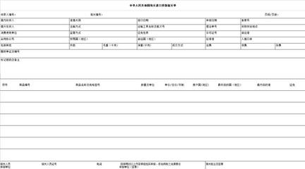 新版报关单试运行 重要变更与操作注意点